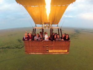 Enjoy a Balloon Ride above the savannah